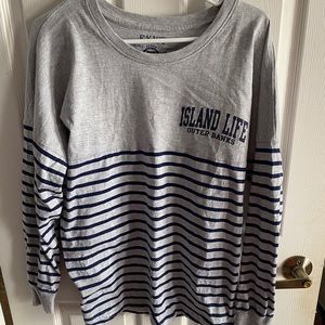 Island life long sleeved t